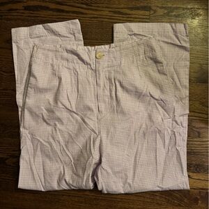 Free people Gingham pants(wrinkled)